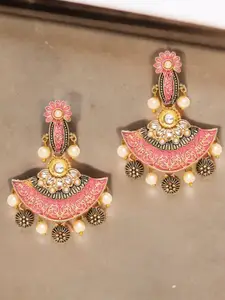 OOMPH Floral Drop Earrings