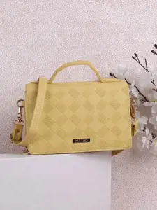 Metro Textured Swagger Satchel with Quilted