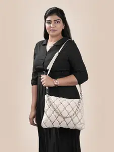 Metro Structured Satchel with Quilted