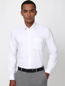 Peter England Men Slim Fit Opaque Formal Shirt