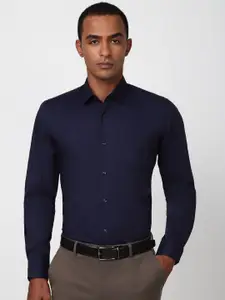 Peter England Men Slim Fit Opaque Formal Shirt