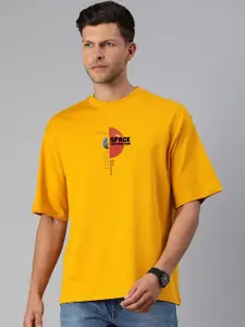 Huetrap Men Typography Printed T-shirt