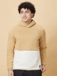 Being Human Colourblocked Hooded Sweatshirt