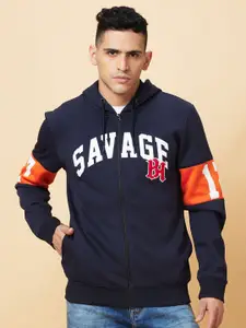 Being Human Printed Hooded Sweatshirt