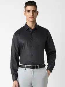 Van Heusen Men Opaque Printed Party Shirt