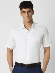 Van Heusen Men Opaque Printed Party Shirt