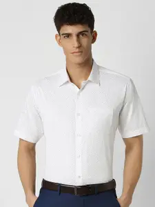 Van Heusen Men Opaque Printed Party Shirt