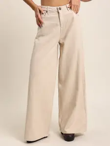 Bene Kleed Women Wide Leg High-Rise Jeans