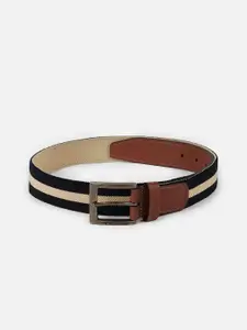 Peter England Men Printed Leather Belt