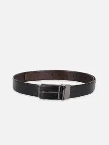Peter England Men Textured Leather Formal Belt