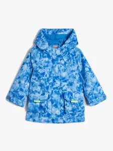 Koton Boys Floral Polyester Longline Tailored Jacket