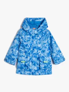 Koton Boys Floral Polyester Longline Tailored Jacket