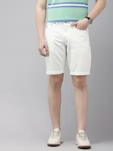 U.S. Polo Assn. Denim Co. Men Pure Cotton Comfort Slim Fit Denim Shorts