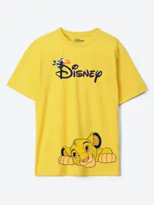 YK Disney Boys Printed Applique T-shirt