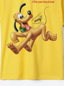 YK Disney Boys Printed Applique T-shirt