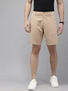 U.S. Polo Assn. Men Micro Ditsy Printed Slim Fit Chino Shorts