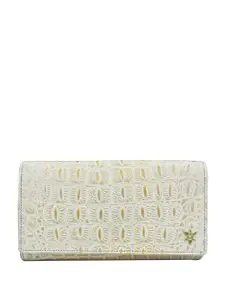 Anuschka Women Leather Three Fold Wallet