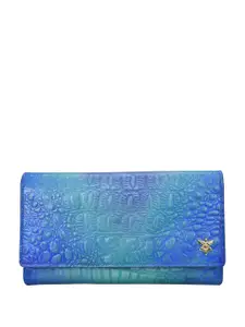 Anuschka Women Leather Three Fold Wallet