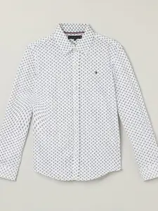 Tommy Hilfiger Boys Opaque Printed Casual Shirt