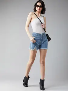 The Roadster Lifestyle Co Relaxed-Fit Denim Shorts