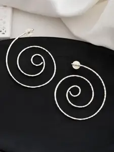 Silvermerc Designs Circular Drop Earrings