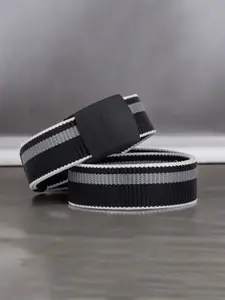 WINSOME DEAL Men Striped Belt