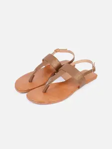 DressBerry Women Open Toe Flats