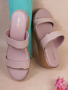 DressBerry Women Open Toe Flats