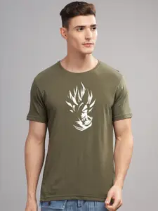 ADRO Men Typography Printed Raw Edge T-shirt