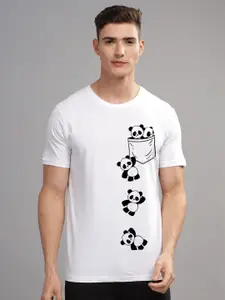 ADRO Men Printed Pockets T-shirt