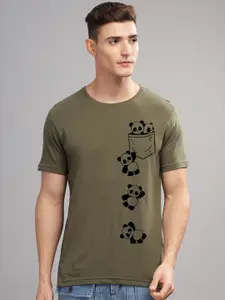 ADRO Men Printed Pockets T-shirt