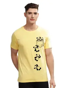 ADRO Men Printed Pockets T-shirt