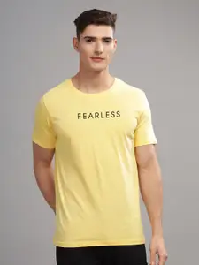 ADRO Men Typography Pockets T-shirt