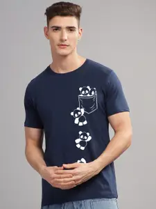 ADRO Men Printed Pockets T-shirt