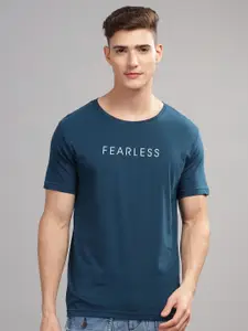 ADRO Men Typography Printed T-shirt