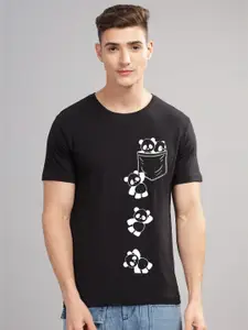 ADRO Men Printed Pockets T-shirt