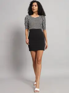 Dream Beauty Fashion Printed Top With Skirt Co-Ords