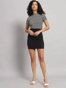 Dream Beauty Fashion Printed Top With Skirt Co-Ords