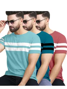 AUSK Front Printed Half Sleeve Round Neck Tshirt