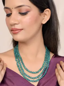 Silvermerc Designs Brass Gold-Plated Handcrafted Necklace