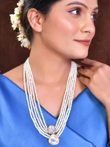 Silvermerc Designs Brass Gold-Plated Necklace