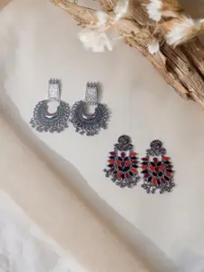 Niska Set Of 2 Drop Earrings