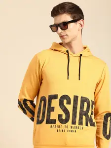 Being Human Typography Printed Hooded Sweatshirt