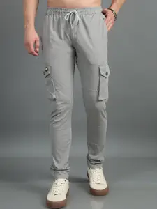 PAUL STREET Men Urban Slim Slim Fit Cargos Trousers