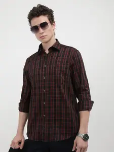 Tommy Hilfiger Men Tartan Checks Opaque Checked Casual Shirt