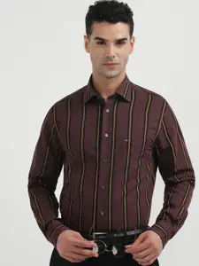 Tommy Hilfiger Men Opaque Striped Casual Shirt