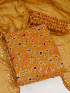 Panzora Printed Unstitched Dress Material