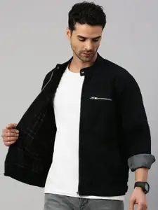 VOXATI Men Longline Sporty Jacket