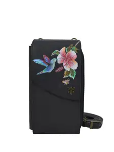 Anuschka Floral Printed Leather Envelope