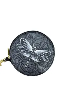 Anuschka Graphic Printed Leather Zip Around Wallet